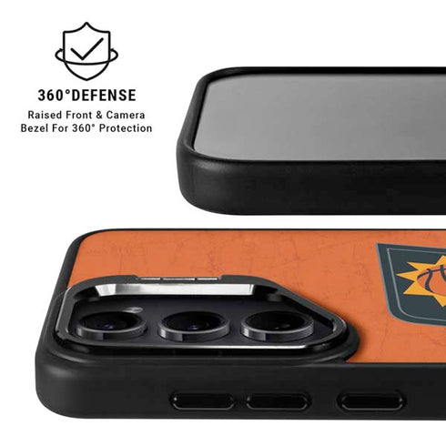 NBA Phoenix Suns Distressed Galaxy S24 Plus Kickstand Case
